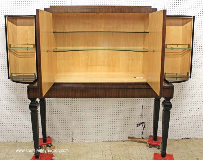 QUALITY Rosewood 4 Door Lighted BAR by “Henredon Furniture” with Original Tags
Located Inside – Auction Estimate $500-$1000