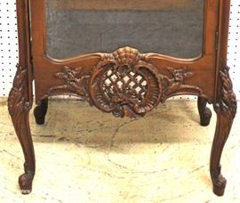 Early 20th Century Highly Carved Mirrored Back French Style Display Cabinet – Nice Size
Located Inside – Auction Estimate $300-$600