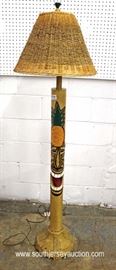 UNUSUAL Tiki Head Pole Lamp
Located Inside – Auction Estimate $100-$300