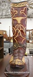 GET YOUR COWBOY ON with this Decorator Cowboy Boot Petite Bookcase
Located Inside – Auction Estimate $100-$300