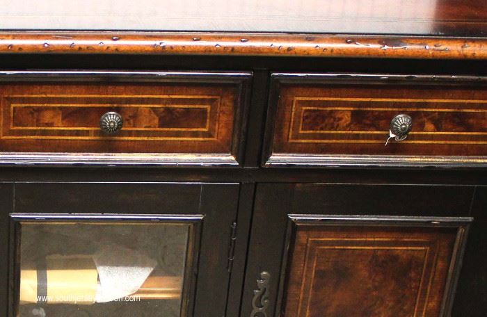 Burl Walnut Credenza Cabinet by “Hooker Furniture” with Original Tags
Located Inside – Auction Estimate $500-$1000