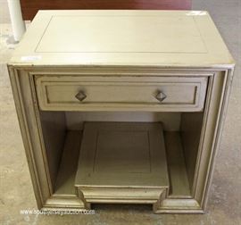 Modern Distressed One Drawer Table by “Habersham Furniture” with Original Tags
Located Inside – Auction Estimate $200-$400