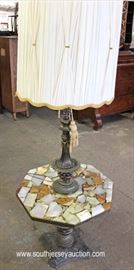 VINTAGE Onyx Mosaic Octagon Table Lamp with Original Shade
Located Inside – Auction Estimate $100-$300
