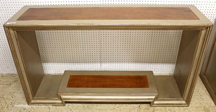 Distressed and Natural Finish Wall Console with Original Tags
Located Inside – Auction Estimate $300-$600