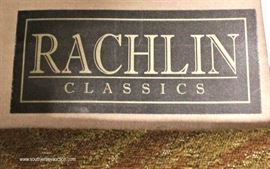 QUALITY High Back Even Arm Fabric and Leather Decorator Loveseat by “Rachlin Furniture”
Located Inside – Auction Estimate $300-$600