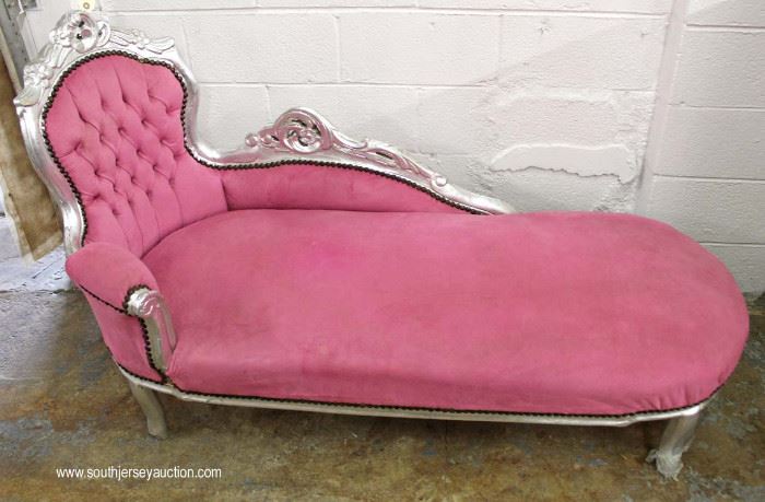Chrome Style Finish Pink CHILD's Chaise Lounge
Located Inside – Auction Estimate $200-$400