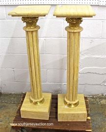 PAIR of Marble French Style Pedestals with Bronze
Located Inside – Auction Estimate $200-$400