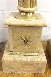 PAIR of Marble French Style Pedestals with Bronze
Located Inside – Auction Estimate $200-$400