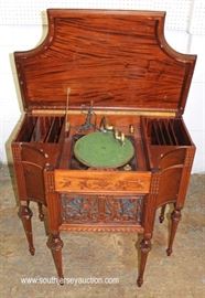 ANTIQUE Floor Model Victrola in FANCY Mahogany Case – NICE MODEL
Located Inside – Auction Estimate $200-$400