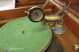 ANTIQUE Floor Model Victrola in FANCY Mahogany Case – NICE MODEL
Located Inside – Auction Estimate $200-$400