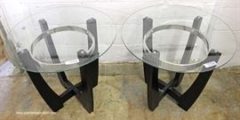 3 Piece Contemporary Modern Design Glass Top Living Room Table Set
Located Inside – Auction Estimate $100-$300