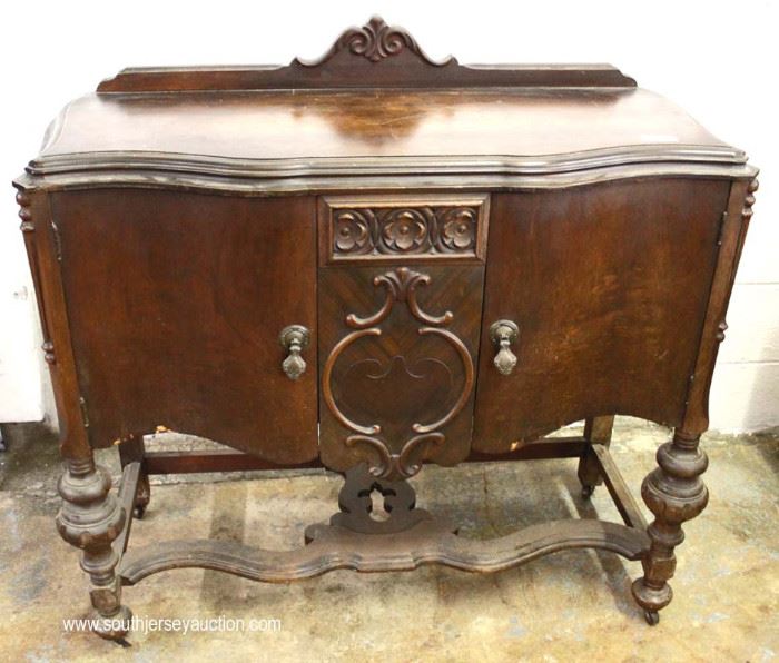 Depression Walnut Jacobean Style Server
Located Inside – Auction Estimate $100-$300