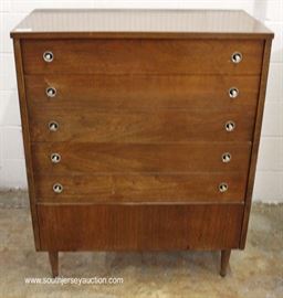 Mid Century Modern Danish Walnut High Chest
Located Inside – Auction Estimate $100-$300