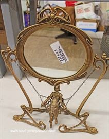 Bronze Antique Style Dressing Mirror with Swinging Lady
Located Inside – Auction Estimate $100-$300