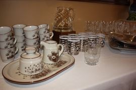 Vintage dishes