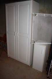 Several storage cabinets