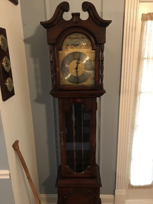 A Hamilton grandfather clock to chime along to