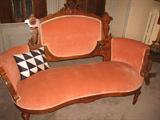 three piece Renaissance Revival parlor set