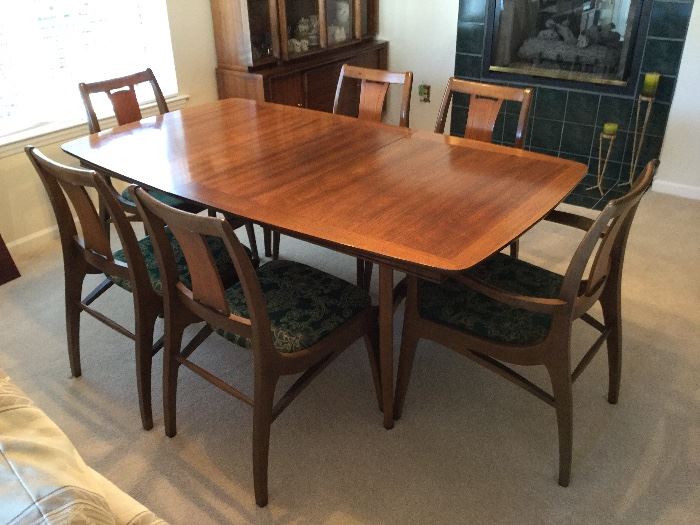 Mid Century Modern Dining table and chairs MCM