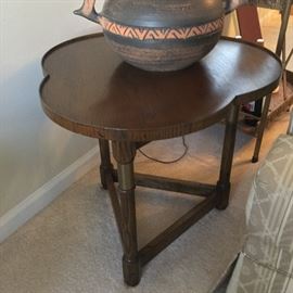 Vintage trefoil table