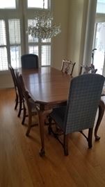 Ethan Allen dining table and chairs 