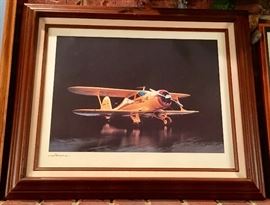 BEECHCRAFT U.S. NAVY PRINT
