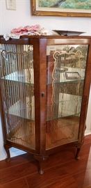 1940's curio cabinet