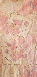 vintage baby quilts