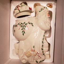 Lenox Santa cookie jar