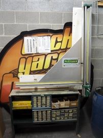 Fletcher Glass Cutter, Includes Window Hardware, Corner Brackets And Supports