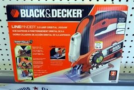 Black And Decker Linefinder Orbital Jigsaw, New In Box