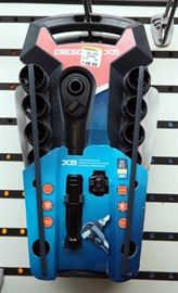 Crescent X6 Socket And Driver Sets, 1 Metric, 1 Standard