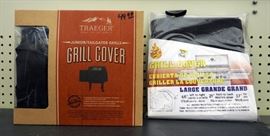 Traeger Junior/TaleGater Grill Cover, Just Grill It LG Grill Cover And Treager Fan, All New In Packages