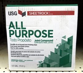Vinyl Spackling, Joint Compound, Deck Wash, Rust Dissolver And More, New In Package