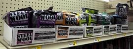 Steel Wool Assortment Including Various Grades, New In Package