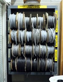 Strom Door/Window Rubber Seals Includes Display Rack, Qty 33 Spools Various Types Sizes And Lengths, Includes Display Rack