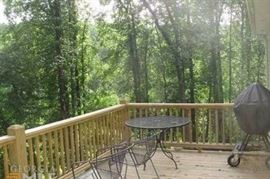 Dining Set and Big Green Egg