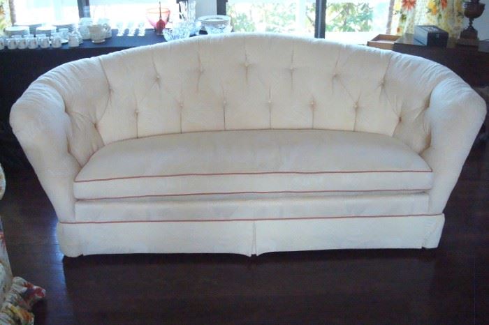 Baker off white sofa, excellent condition.