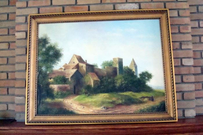 Large original oil painting ( artist name later)