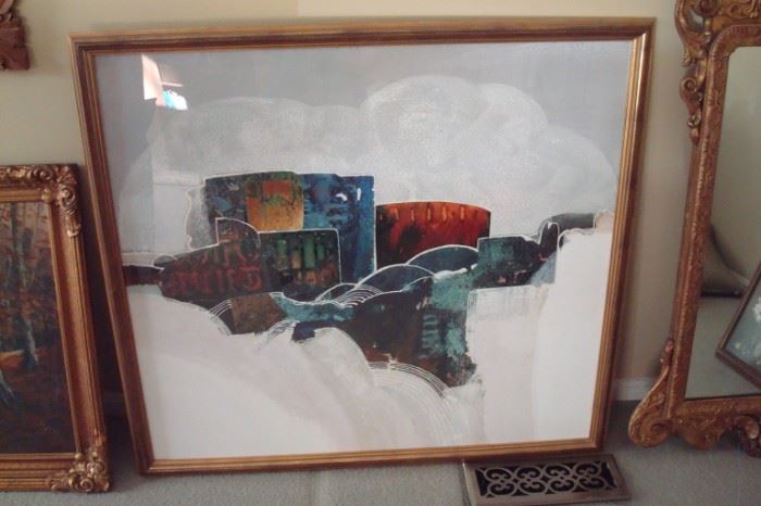 Original watercolor by Maxine Masterfield ?