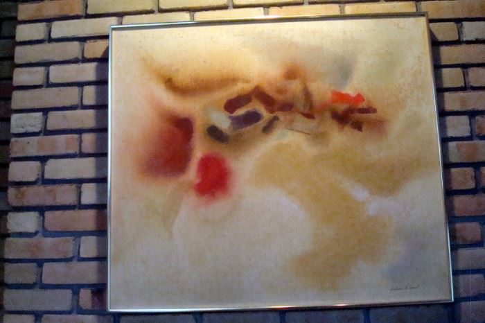 Abstract painting by William Ward.