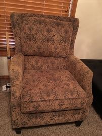 Paisley Wing Back Chair