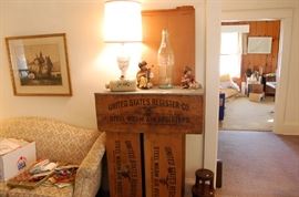 Advertising crates, 1923 Coca Cola Advertising Display bottle