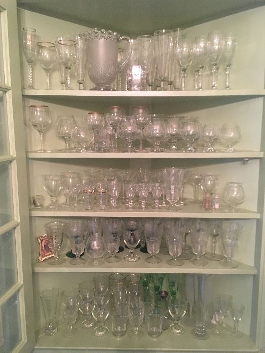 Plenty of Vintage Glassware