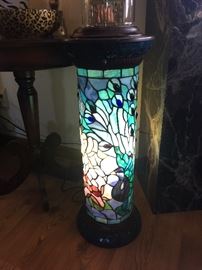 Tiffany like plant stand