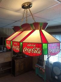 Coca Cola hanging lamp