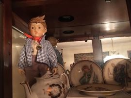 Hummel collectible ceramic doll