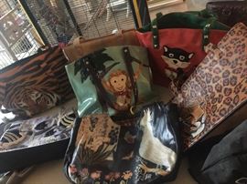 Designer leather handbags 