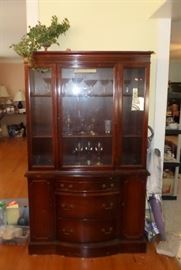 very nice vintage china cabinet