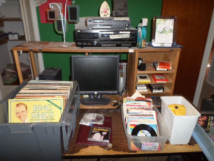 albums, 45's & 78's